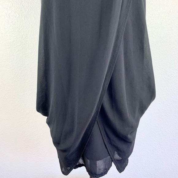 Vanessa Collection Faux Wrap Mini Dress - Picture 2 of 4